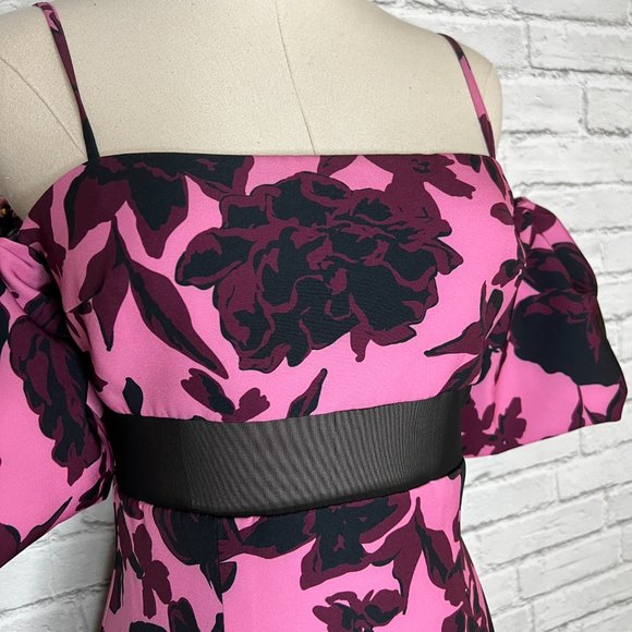 π« NWT Black Halo, Leona Dress, Size 4 - Picture 9 of 10